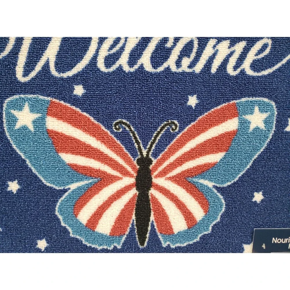 Printed Nylon Kitchen Rug (17